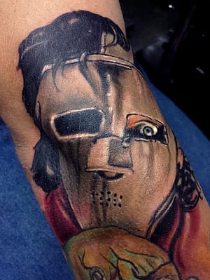 Quiet Riot Skull - Tattoo by Travis Broyles - Unknown Tattoo Co. - Everett Washington Tattoo Shop
